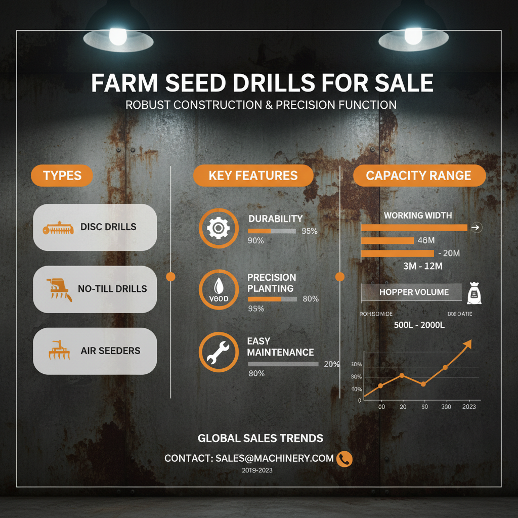 Discover High Quality Farm Seed Drills for Sale and Boost Your Yields