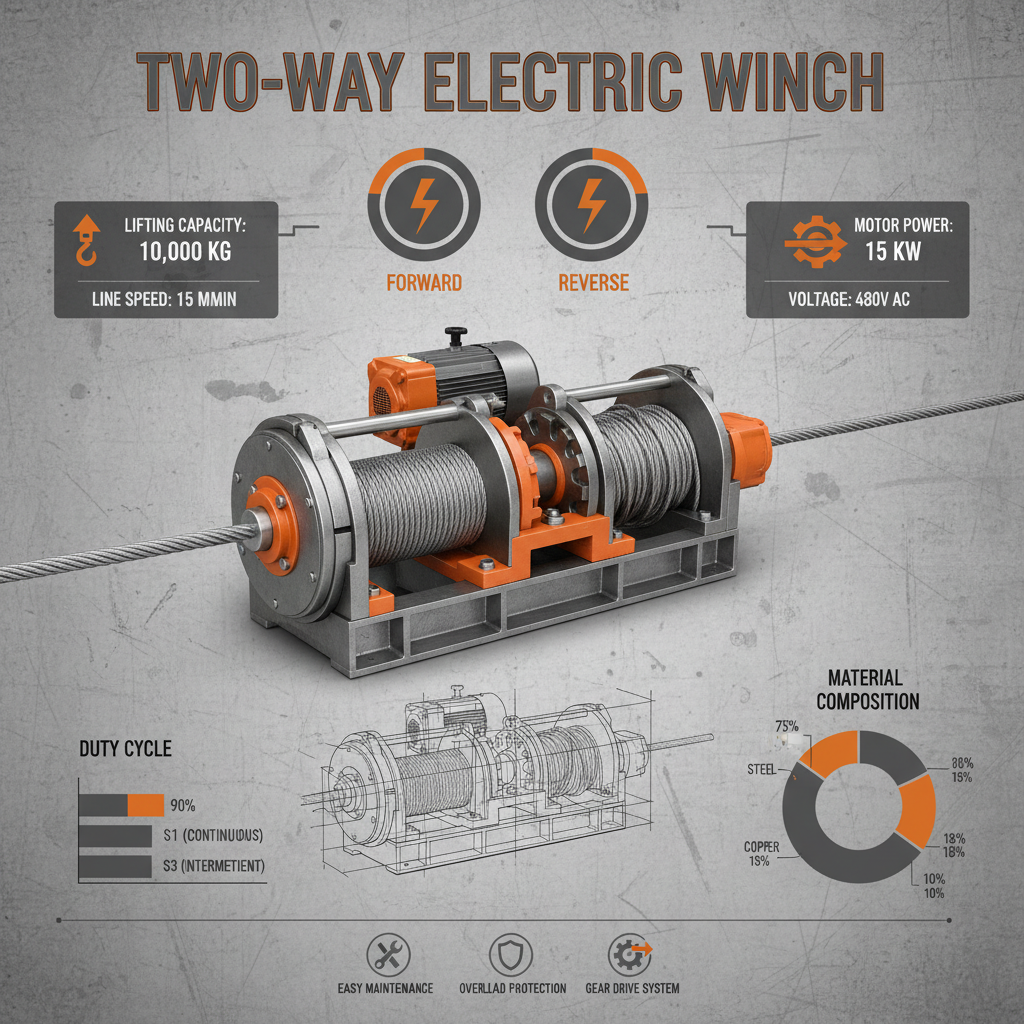 The Essential Role of Two Way Electric Winch in Modern Industrial Applications