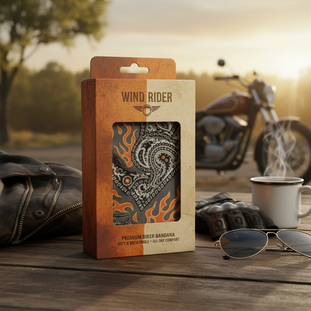 The Enduring Appeal of the Biker Bandana A History and Modern Uses