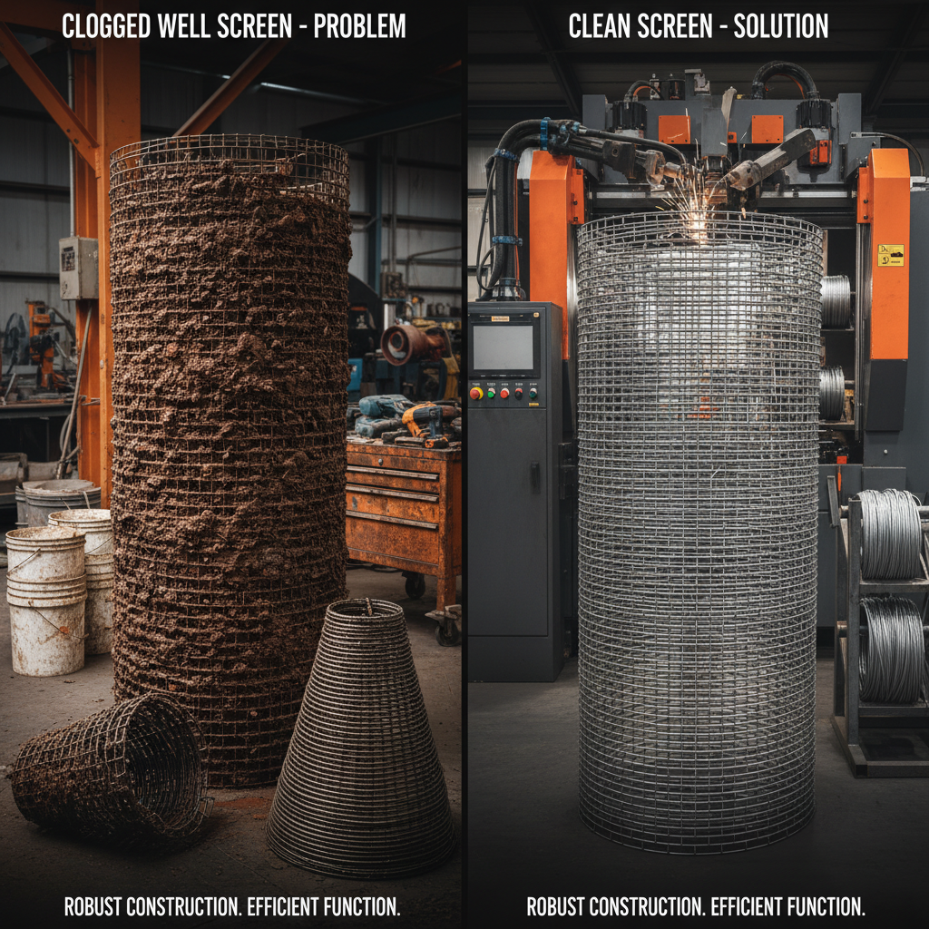 Addressing the Global Challenge of a Clogged Well Screen for Sustainable Water Access