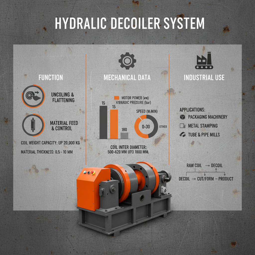 Optimizing Metal Processing with Advanced Hydraulic Decoiler Technology