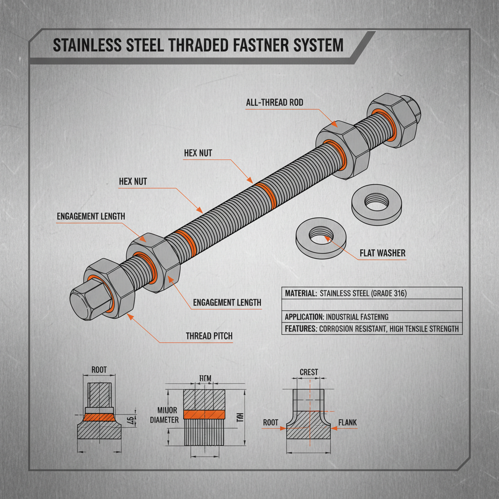 Comprehensive Guide to Stainless All Thread Applications and Material Selection