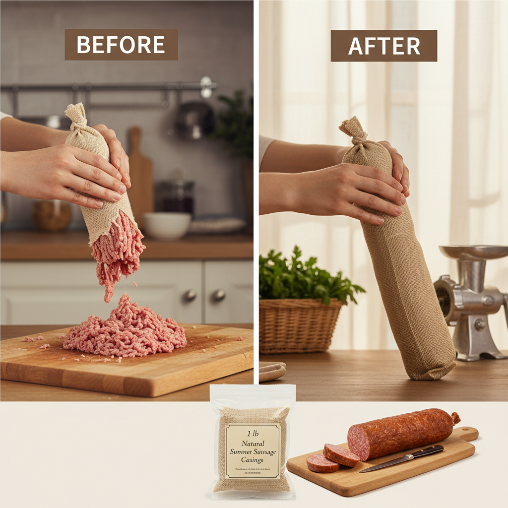 Exploring the Essential Role of 1 lb Summer Sausage Casings in Meat Production