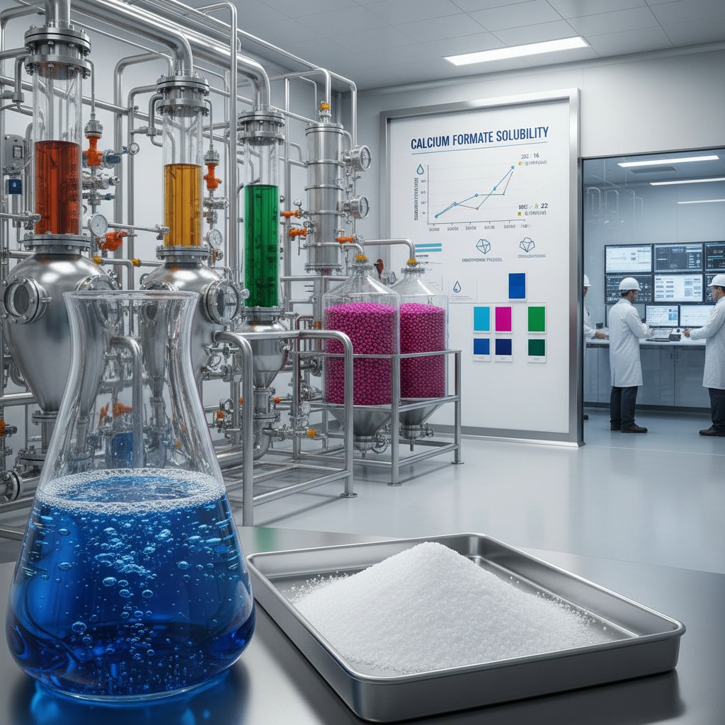 Understanding Calcium Formate Solubility for Optimal Industrial Applications