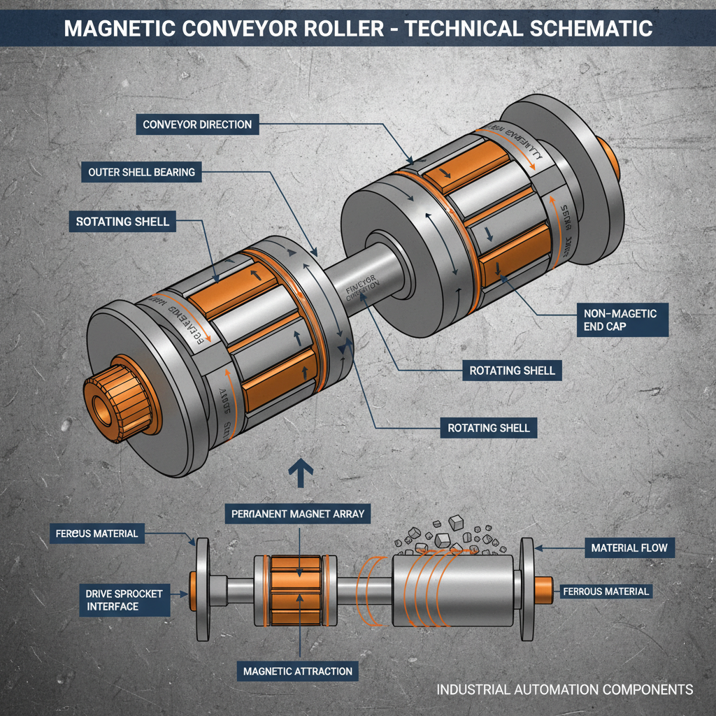 Revolutionizing Material Handling with Advanced Magnetic Conveyor Roller Systems