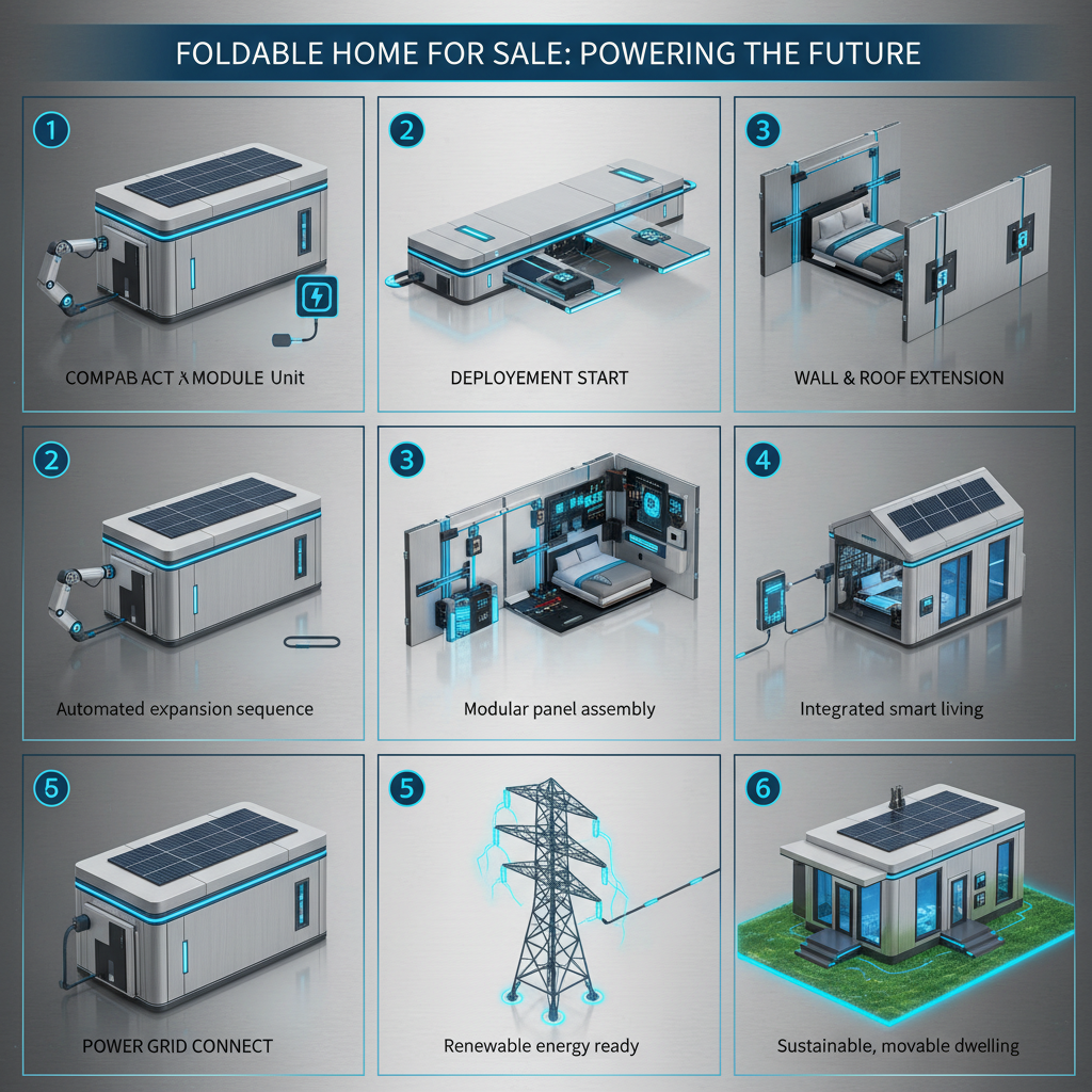 Exploring Affordable and Sustainable Foldable Home for Sale Solutions