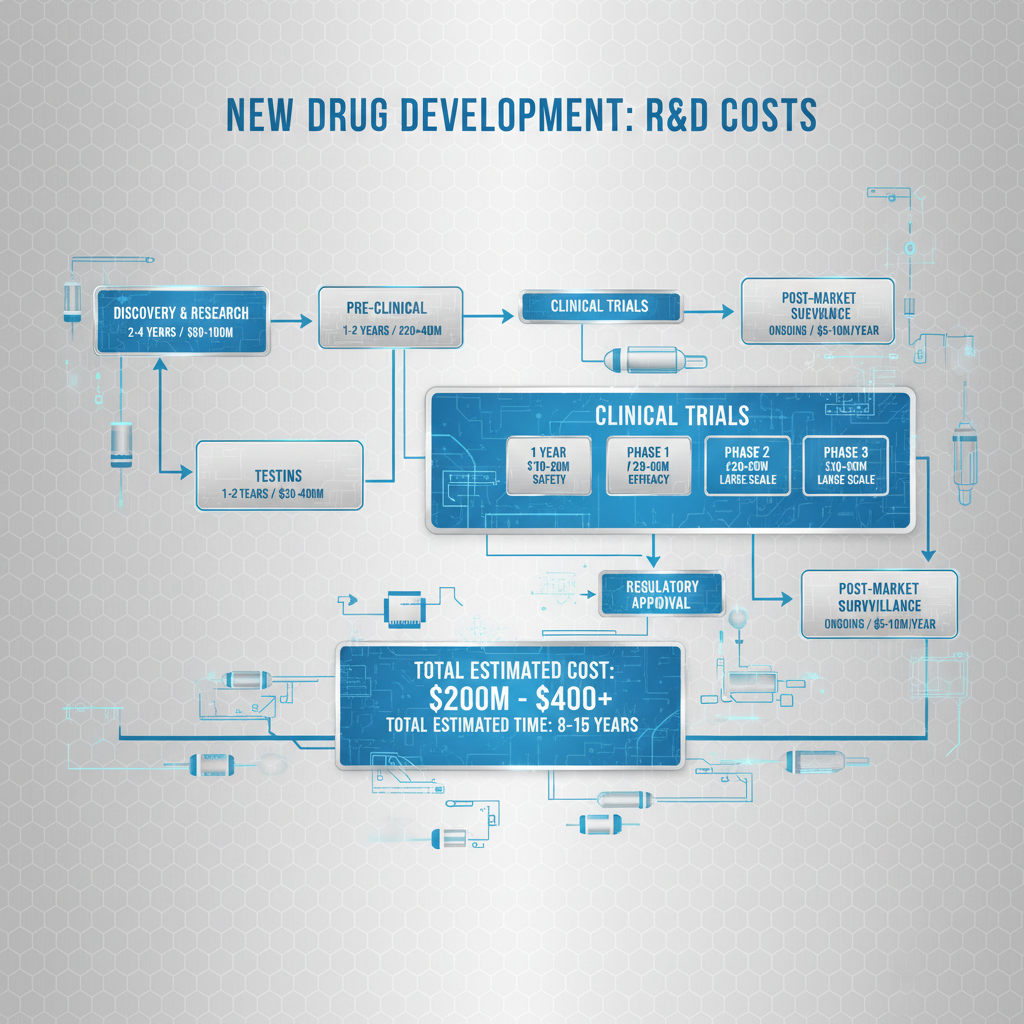 Navigating the High Costs of New Drug Research and Development