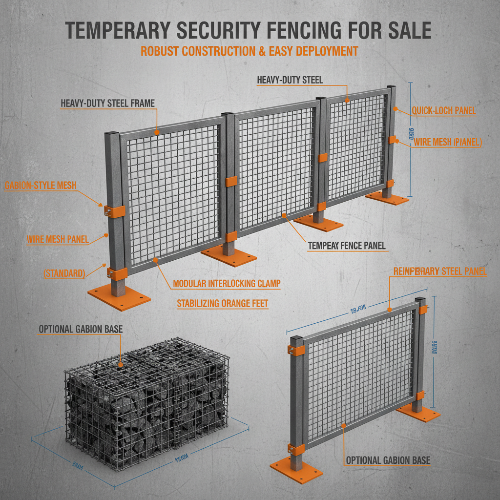 Comprehensive Guide to Temporary Security Fencing for Sale and Implementation