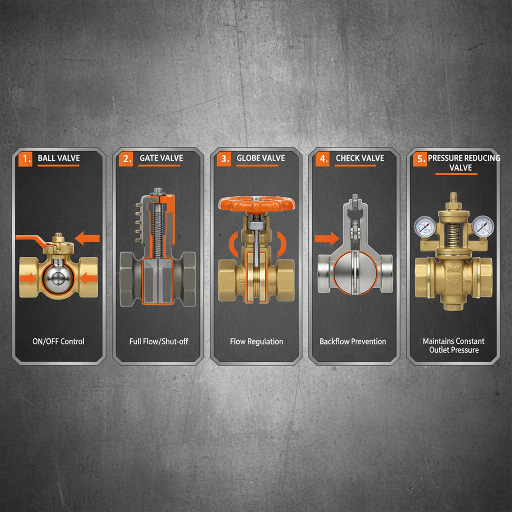 Understanding the Diverse Types of Valves in Plumbing Systems