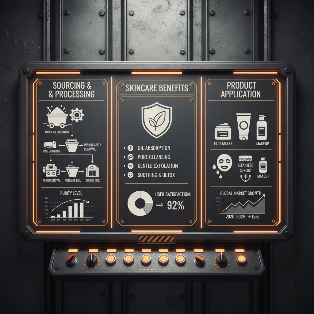 Exploring the Versatility of Kaolin Clay in Skincare Regimens