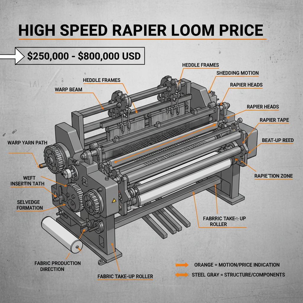 Understanding High Speed Rapier Loom Price Factors and Market Trends