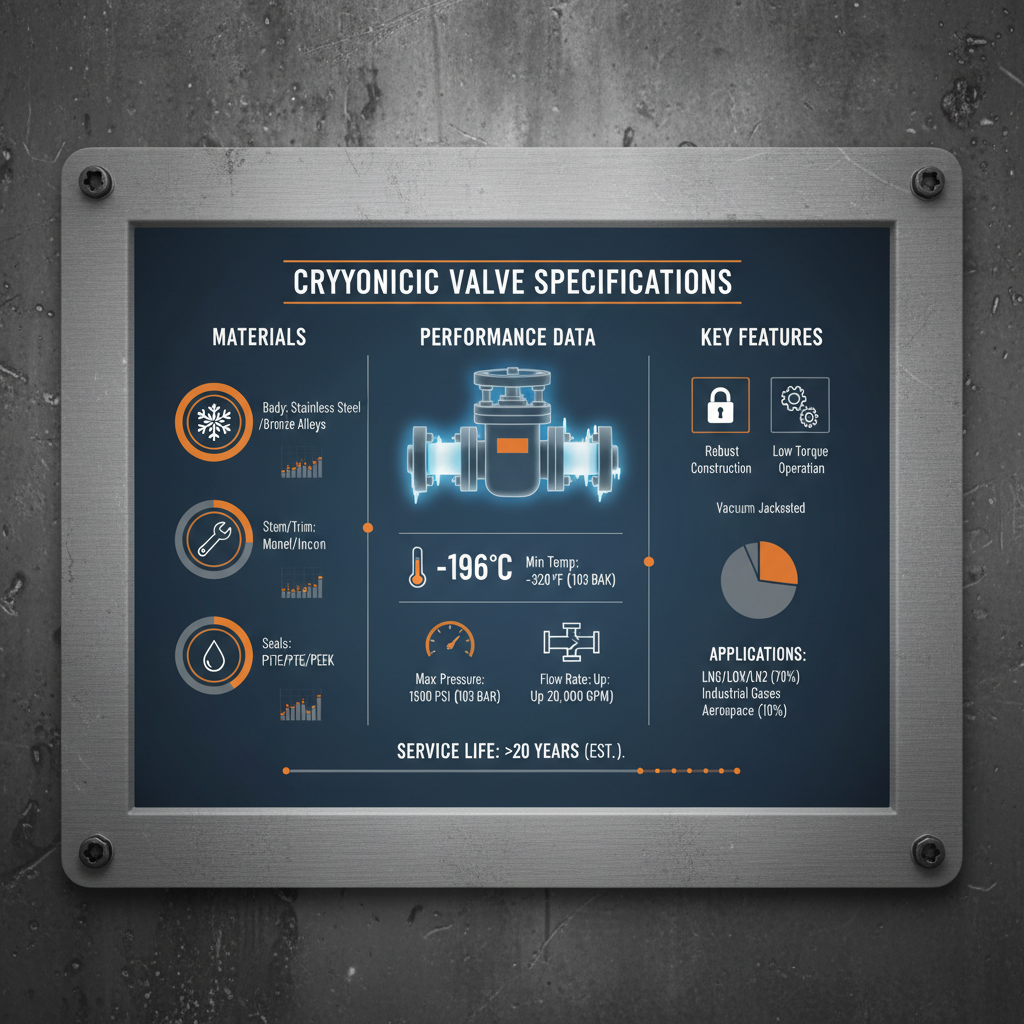 Comprehensive Cryogenic Valve Specification for Optimized Industrial Performance