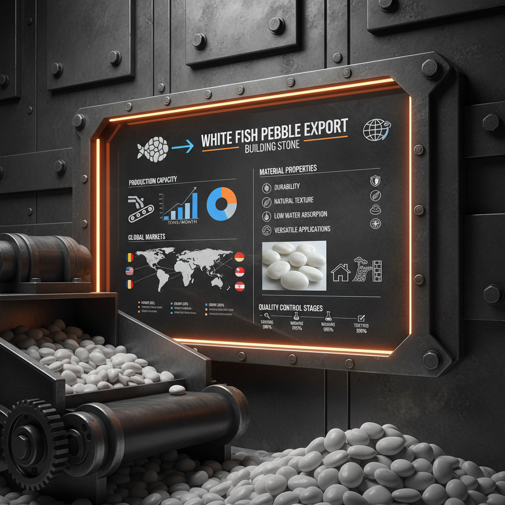 Enhance Your Landscape with Beautiful White Fish Pebbles and Design Ideas