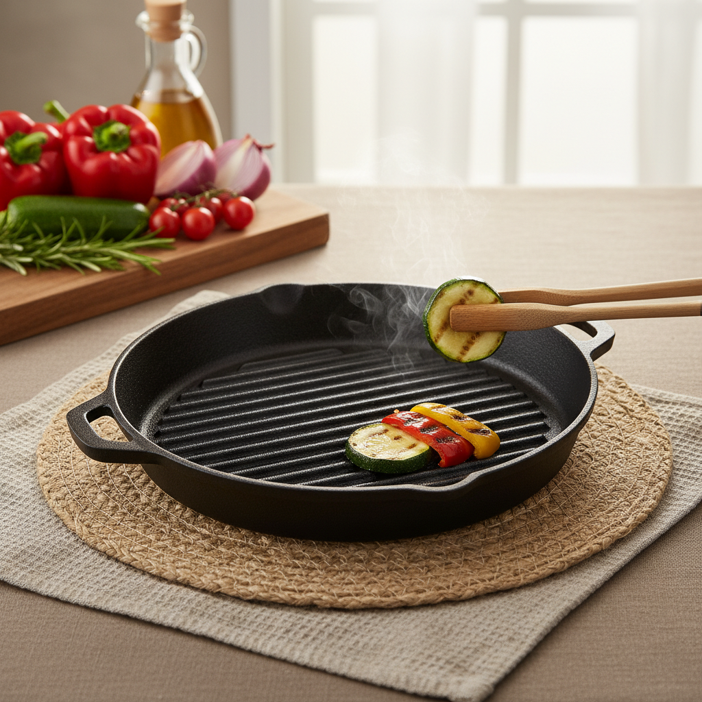Discover the Benefits of a China Cast Iron Indoor Grill for Your Kitchen