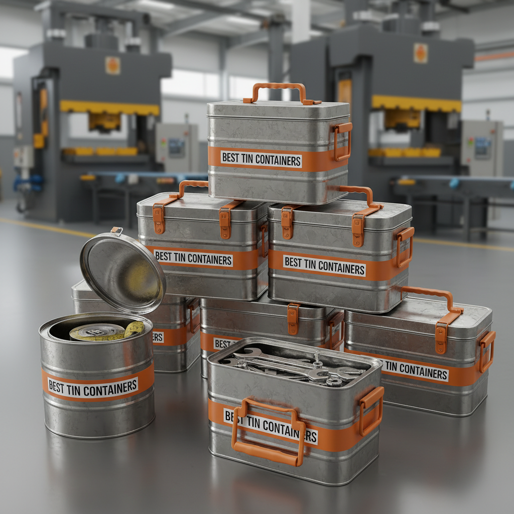 Discover the Best Tin Containers for Superior Product Packaging Solutions
