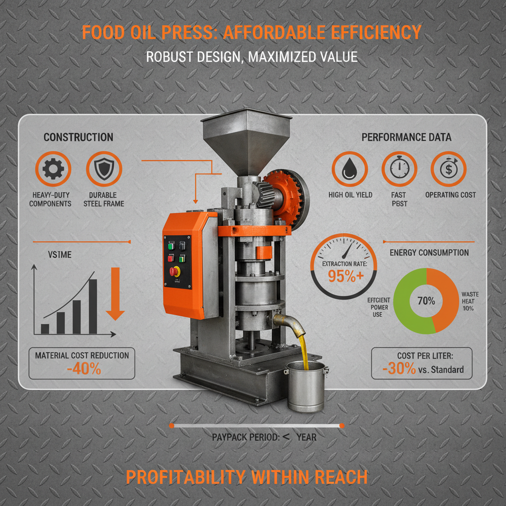Invest in a Discount Food Oil Press Machine for Business Efficiency and Growth