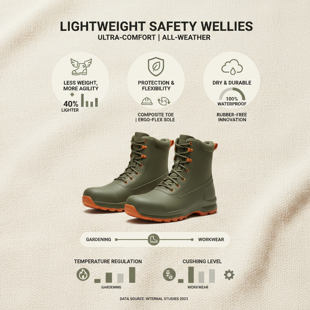 Discover the Benefits of Lightweight Safety Wellies for Optimal Workplace Protection