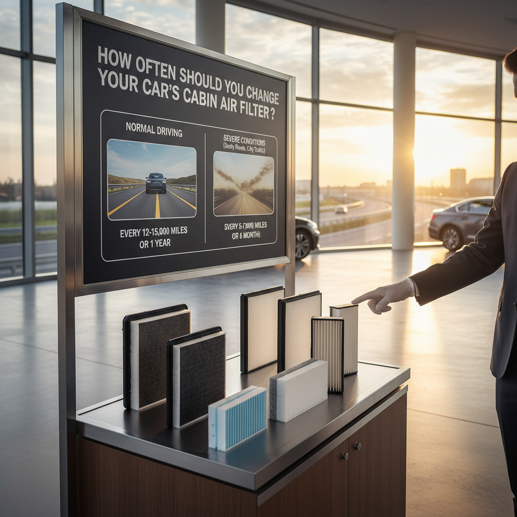 How Often Should Cabin Air Filter Be Changed In Car For Optimal Health