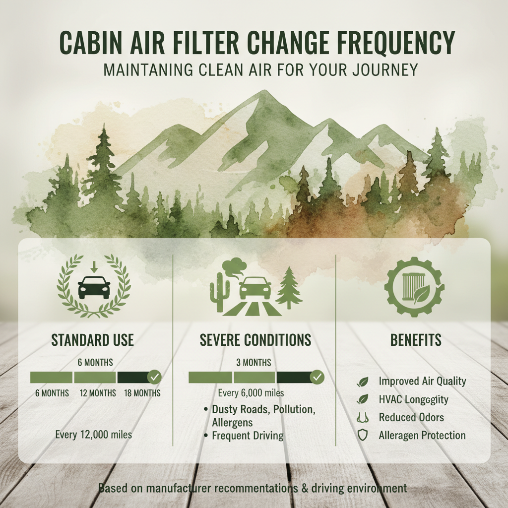 How Often Should Cabin Air Filter Be Changed In Car For Optimal Health
