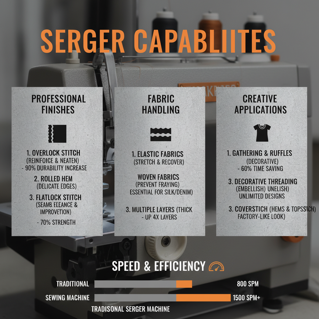 Discover What Can I Do With a Serger And Elevate Your Sewing Projects