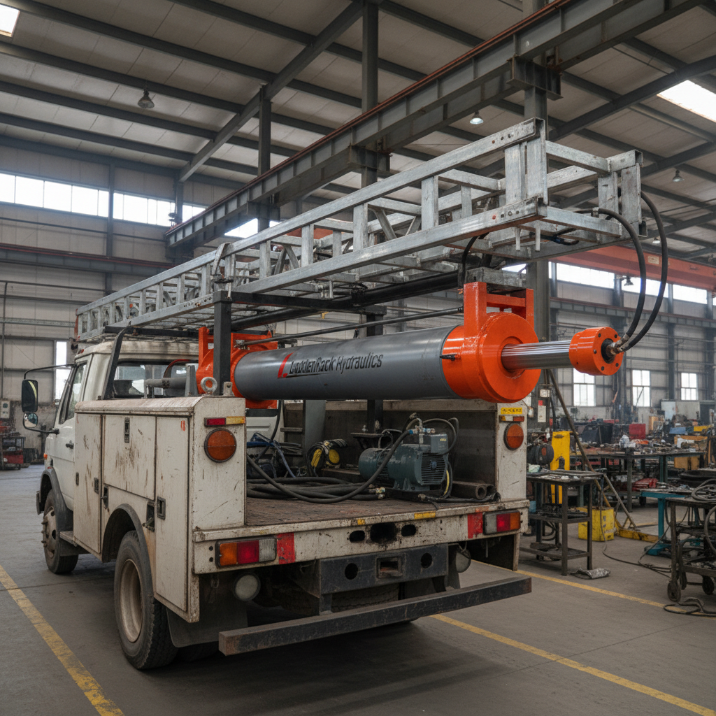 China Ladder Rack Hydraulic Cylinder Solutions for Efficient Material Handling