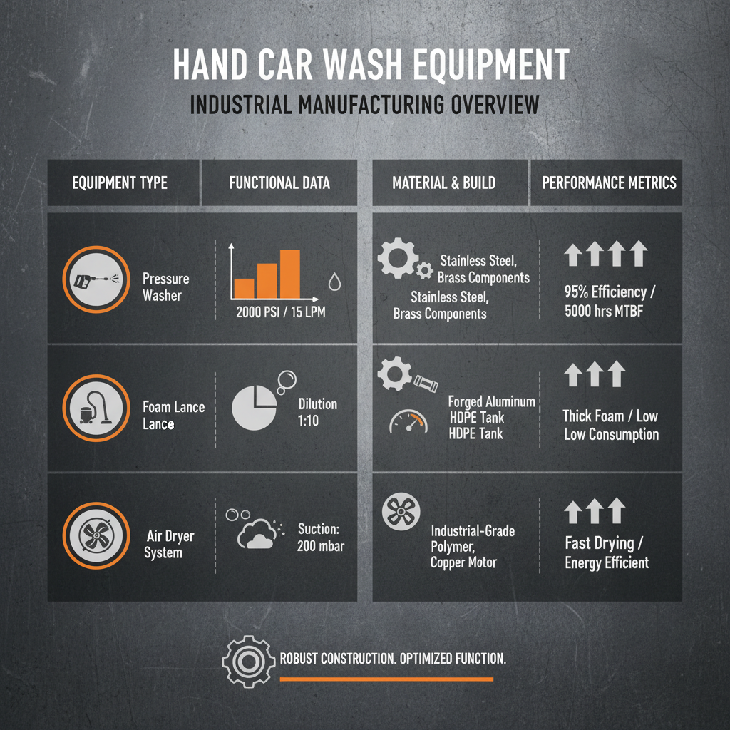 Comprehensive Guide to Choosing the Best Hand Car Wash Equipment for Professional Results