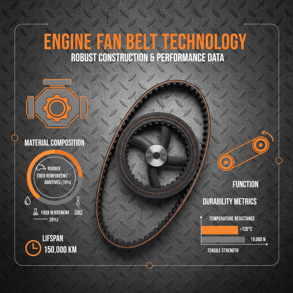 The Critical Role of the Engine Fan Belt in Vehicle Cooling Systems
