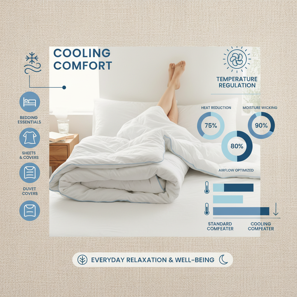 Experience Ultimate Comfort with a Cooling Down Comforter for Restful Sleep