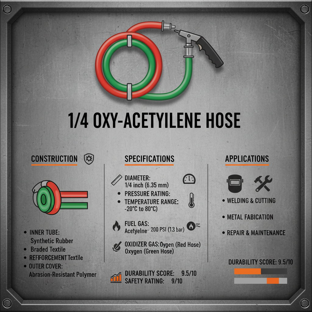 Comprehensive Guide to 1 4 Oxy Acetylene Hose Selection and Safety
