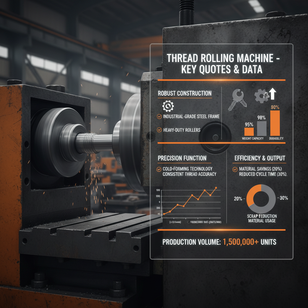Comprehensive Guide to Thread Rolling Machine Video Quotes and Selection