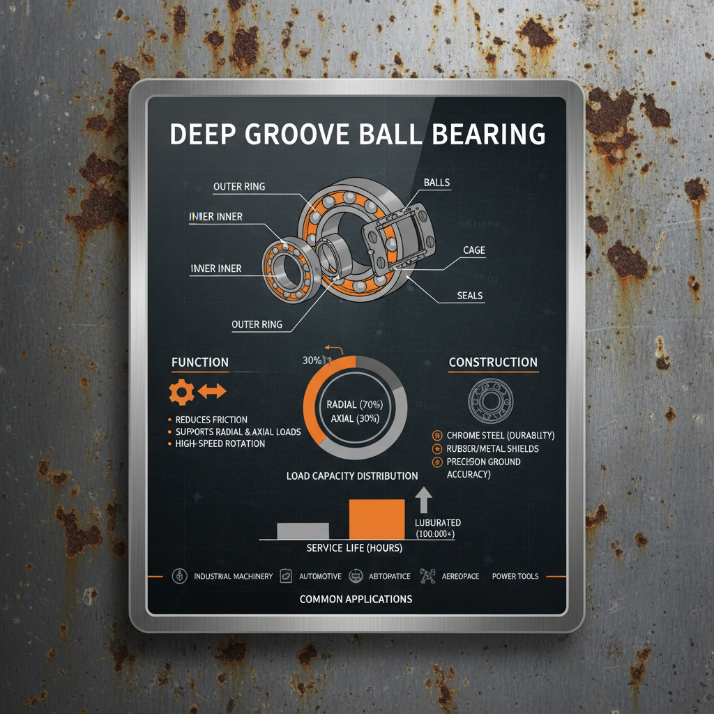 Comprehensive Guide to Deep Ball Groove Bearings and Their Applications