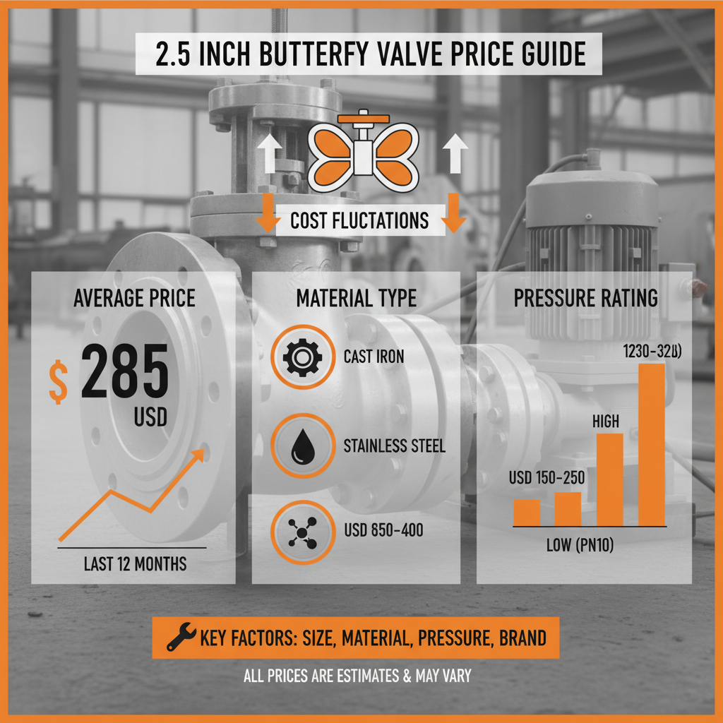 Understanding 2.5 Inch Butterfly Valve Price Factors and Market Ranges