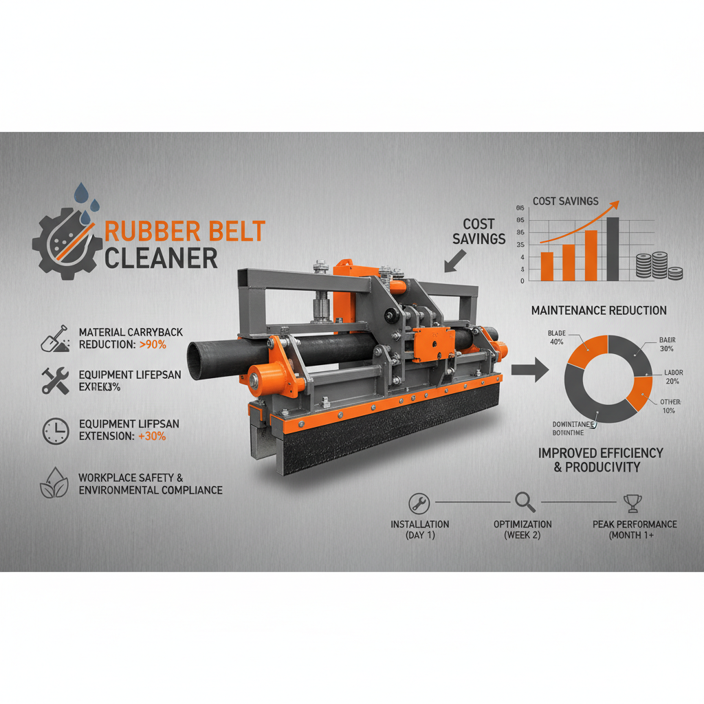 Optimize Conveyor Efficiency with High Performance Rubber Belt Cleaner Solutions