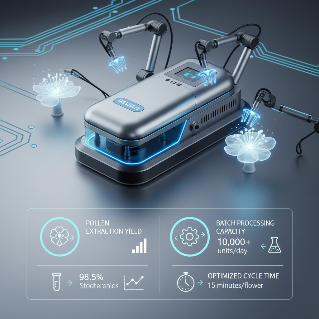OEM Pollen Collection of Male Flowers of Kiwifruit for Optimal Yield and Quality