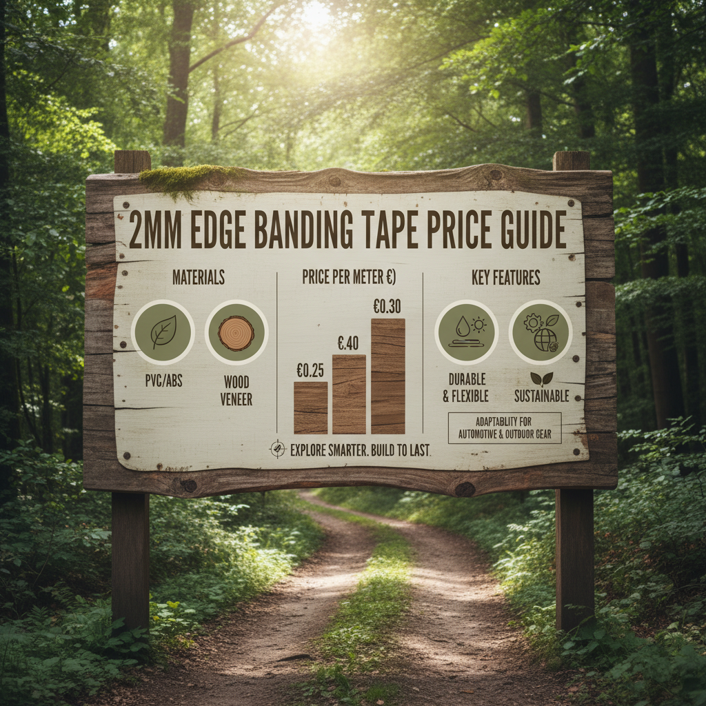 Comprehensive Guide to 2mm Edge Banding Tape Price and Material Options