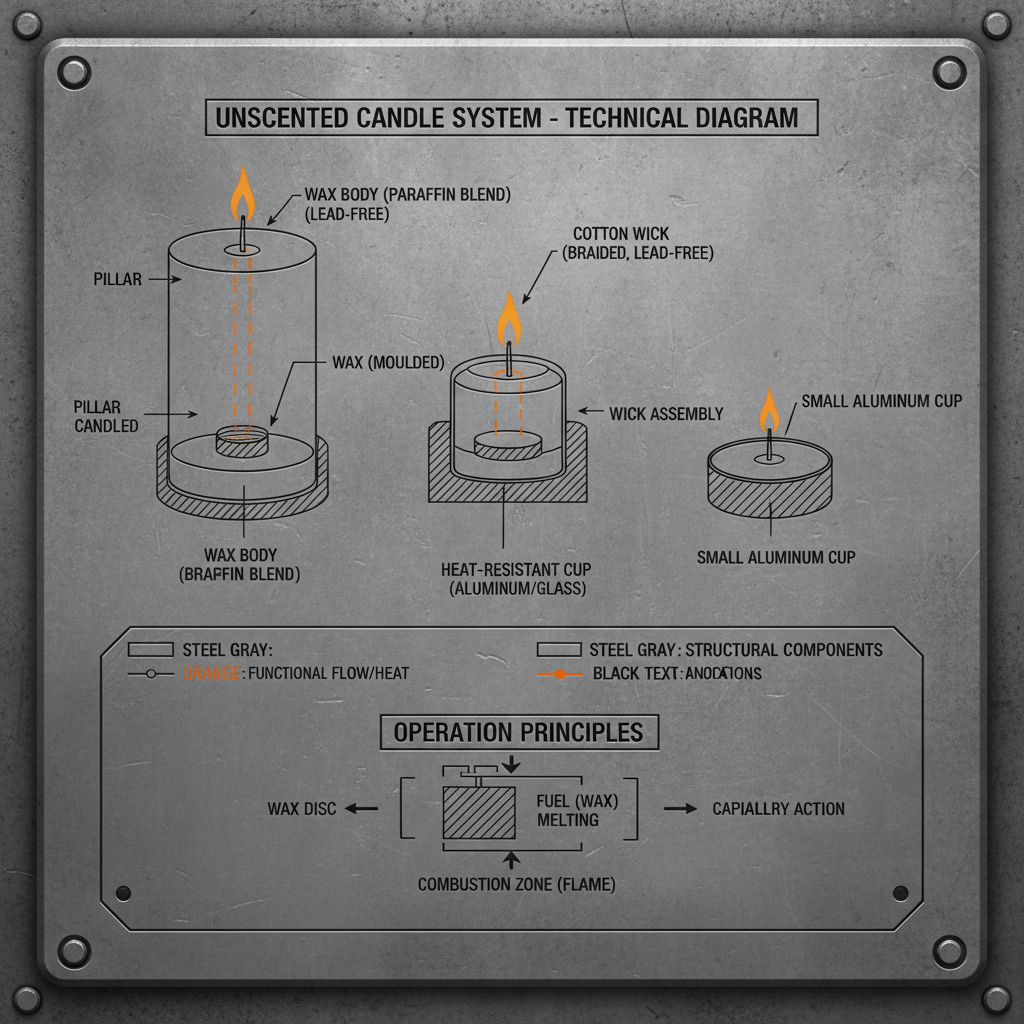 Discover the Timeless Elegance of Unscented Candles for Pure Ambiance