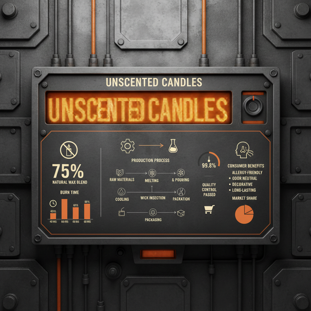 Discover the Timeless Elegance of Unscented Candles for Pure Ambiance