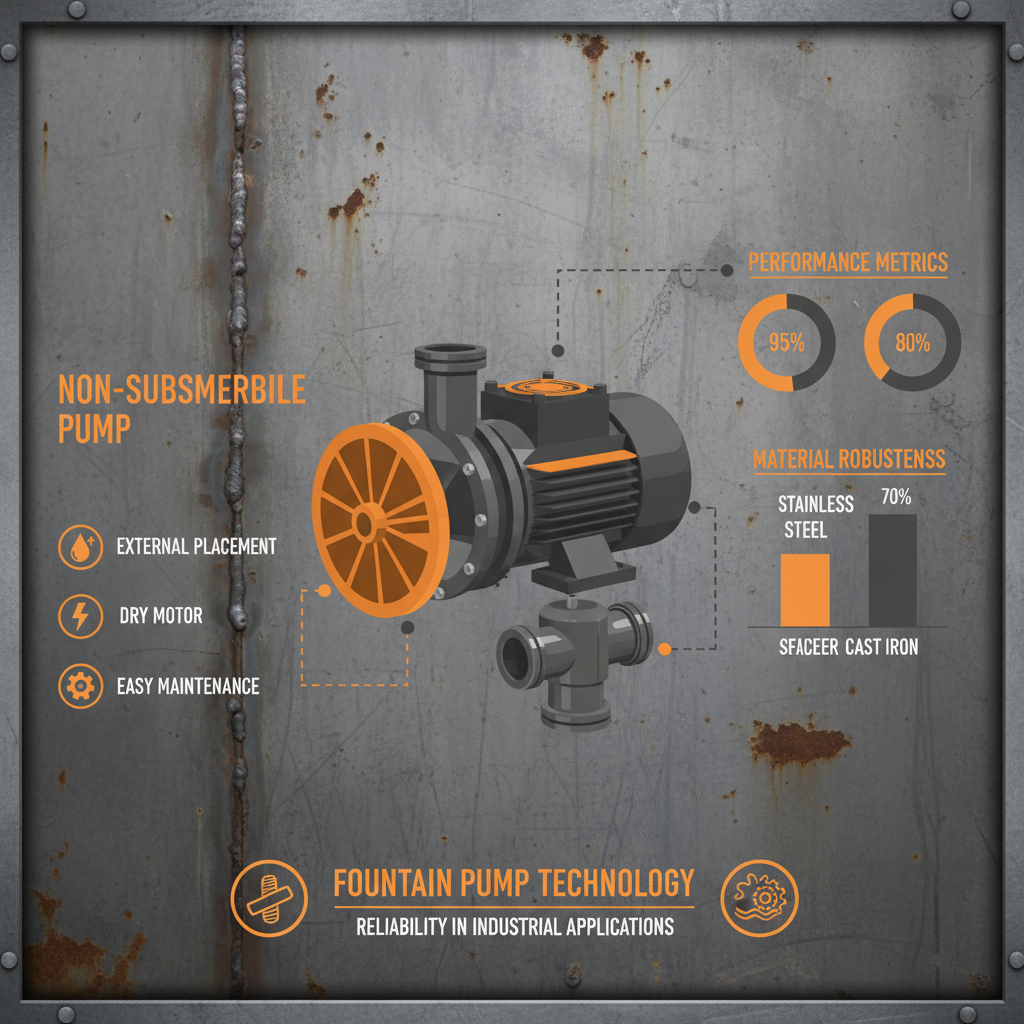 Choosing the Right Fountain Pump Non Submersible for Optimal Water Feature Performance