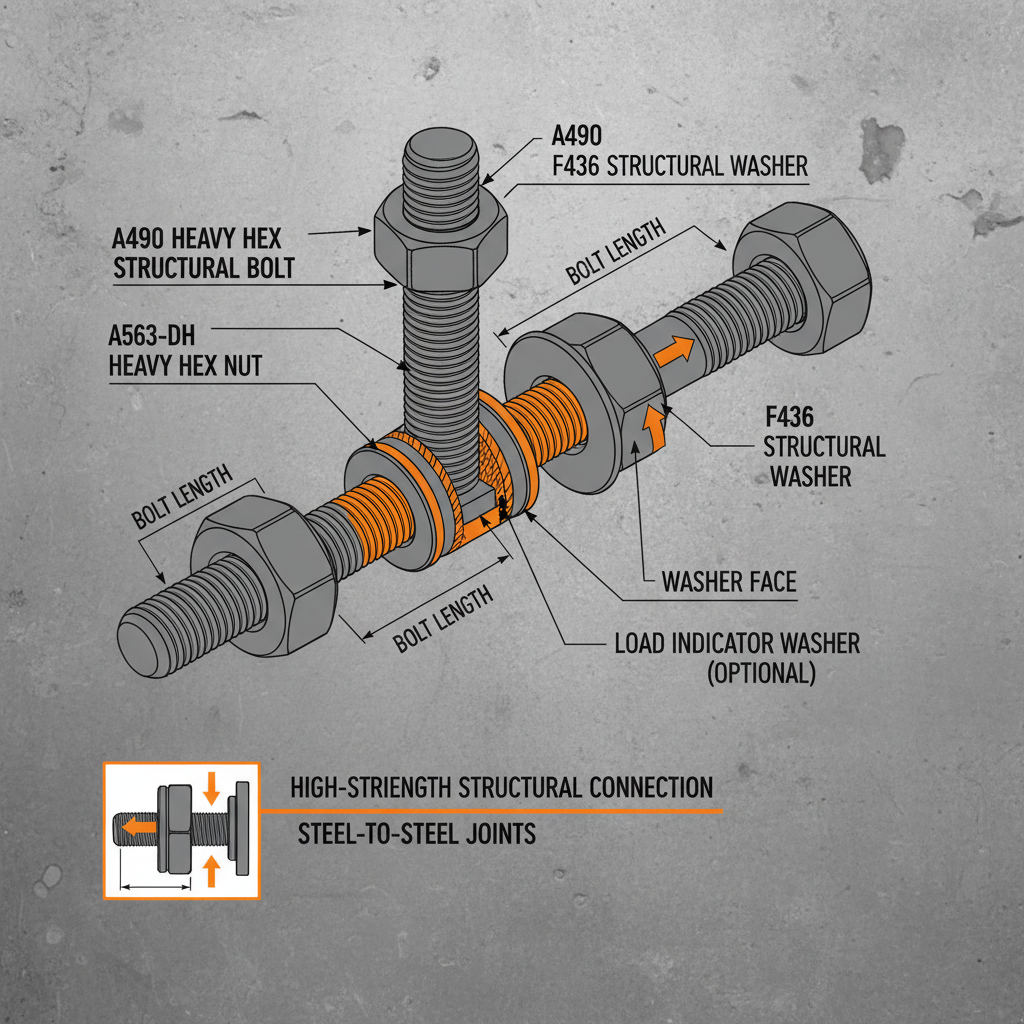 Comprehensive Guide to HighStrength A490 Structural Bolts for Construction