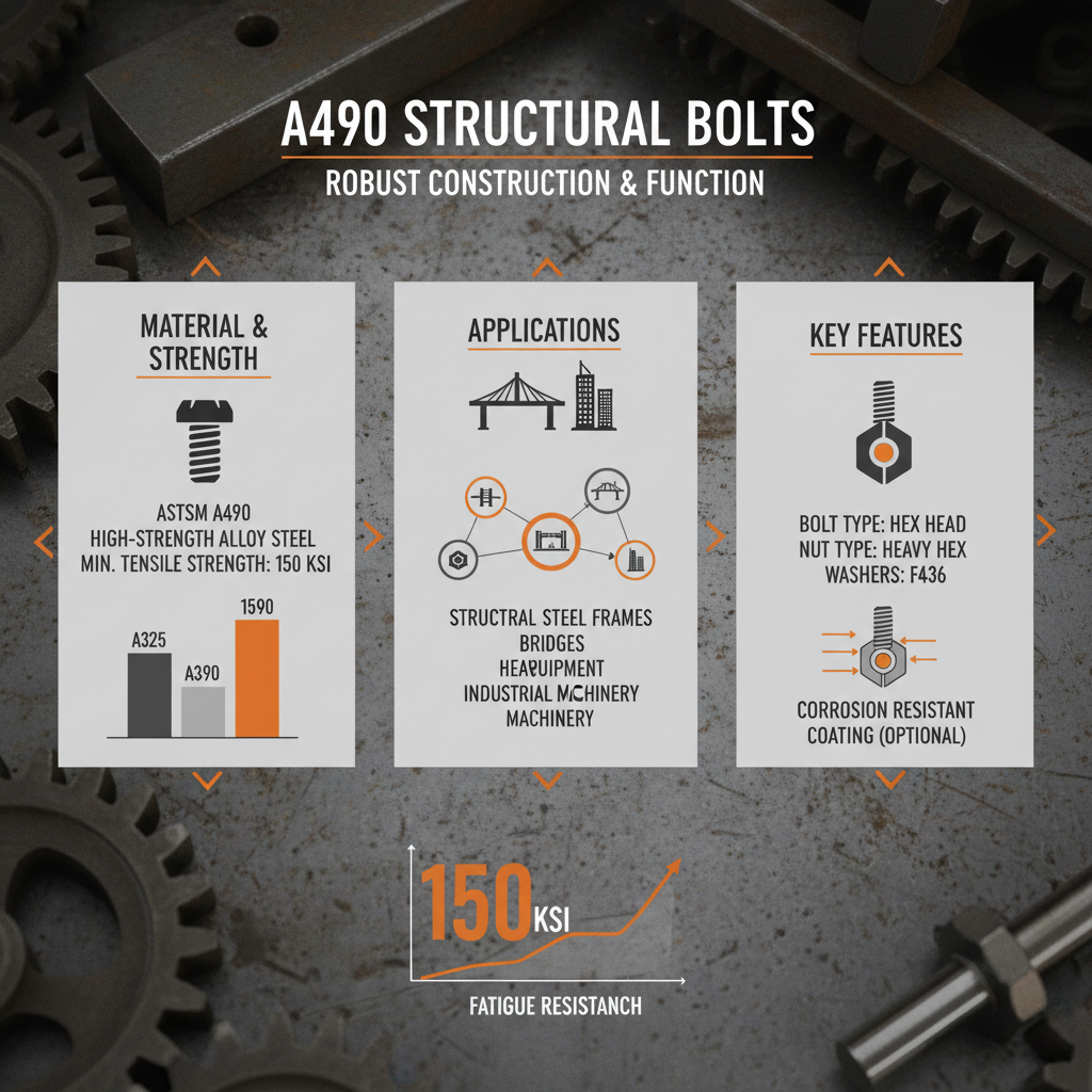 Comprehensive Guide to HighStrength A490 Structural Bolts for Construction