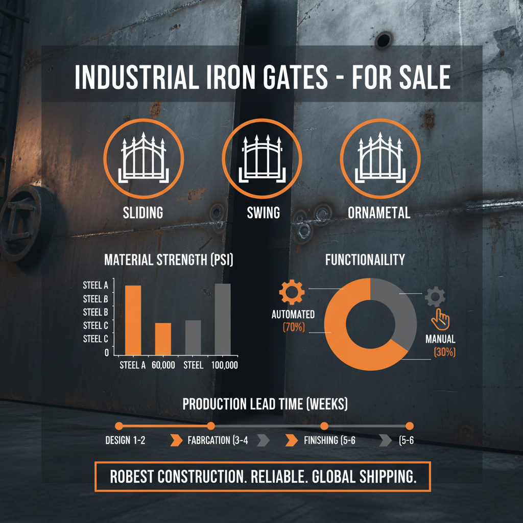 Enhance Your Property with a Stylish Iron Gate for Sale