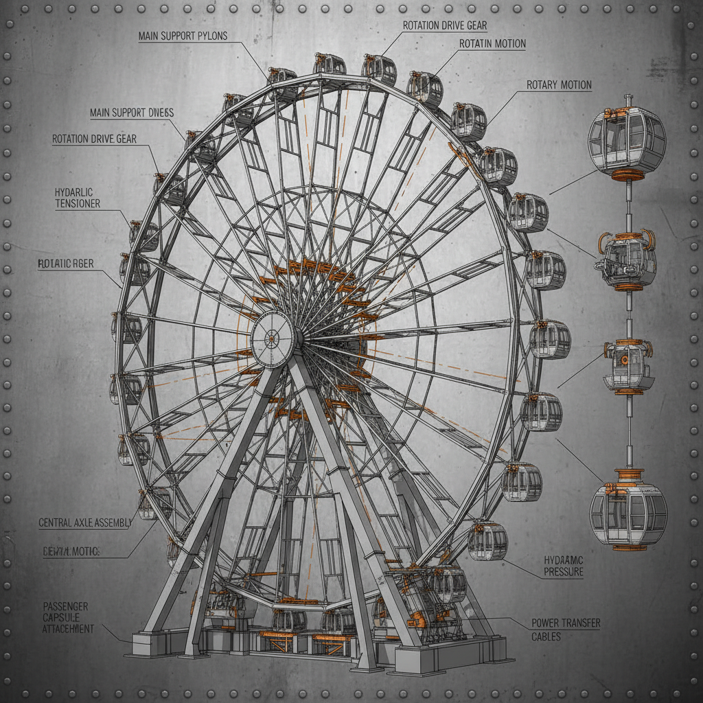 Exploring the Wonders and History of a Large Ferris Wheel
