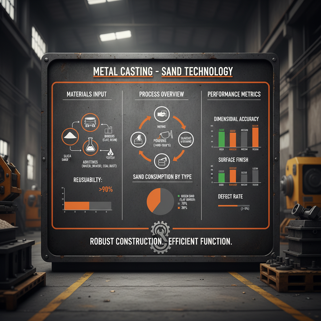 Foundry Casting Sand A Comprehensive Guide to Types Properties and Applications