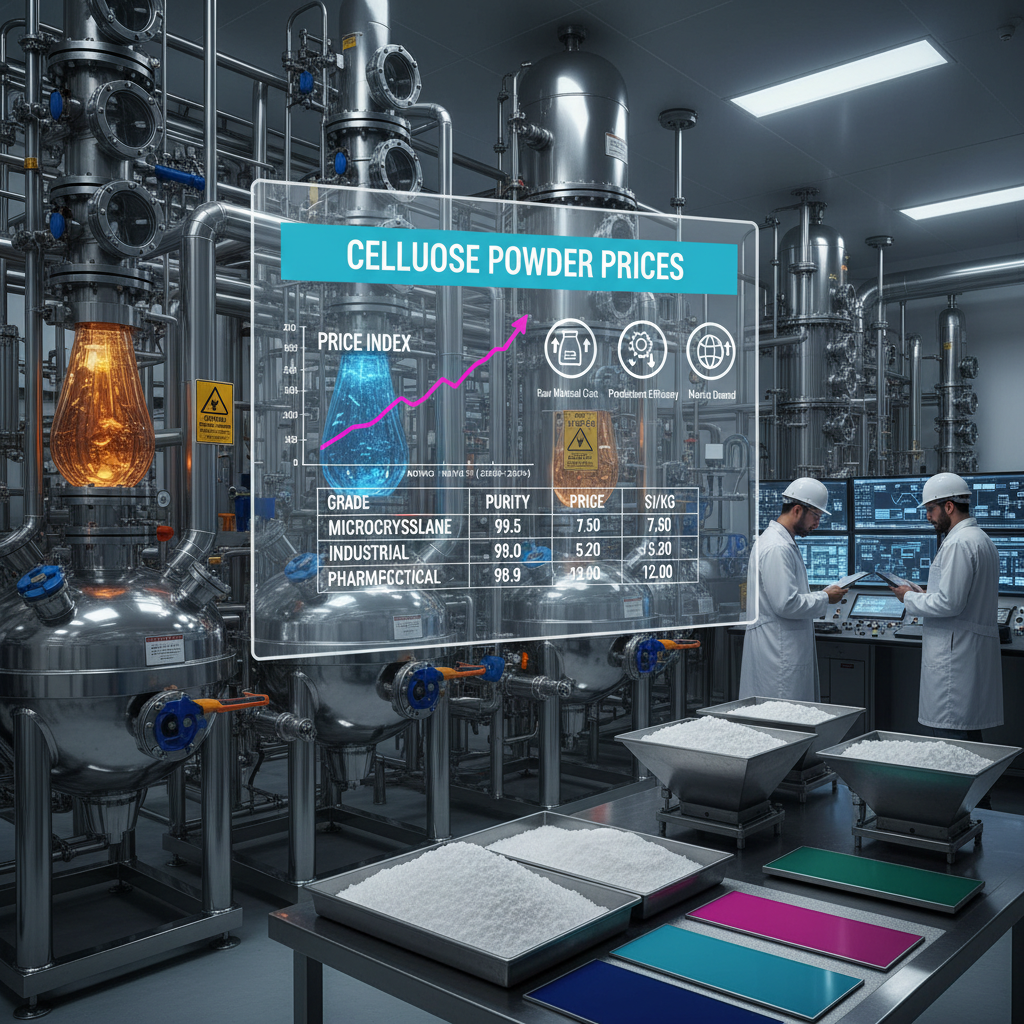 Understanding Cellulose Powder Prices Trends and Supplier Options