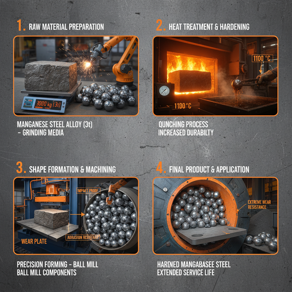 Understanding the Superior Performance of 3T Hardened Manganese Steel Applications