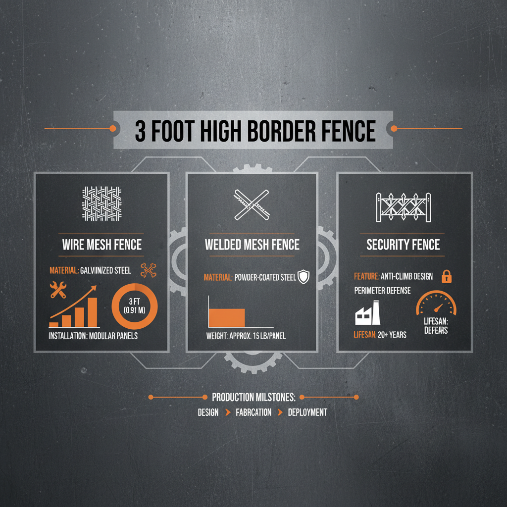 Choosing the Ideal 3 Foot High Border Fence for Property Security and Aesthetics