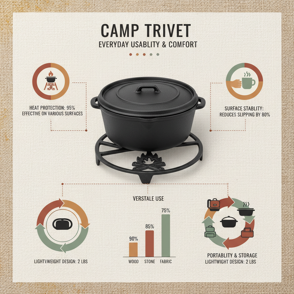 Choosing the Perfect Camp Trivet for Safe and Efficient Outdoor Cooking