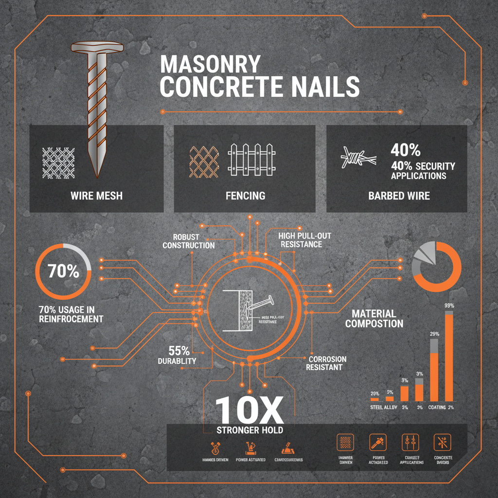 Comprehensive Guide to Choosing the Right Masonry Concrete Nails for Your Projects
