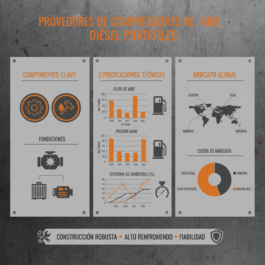 Find Top Quality Portable Diesel Air Compressor Suppliers for Your Needs