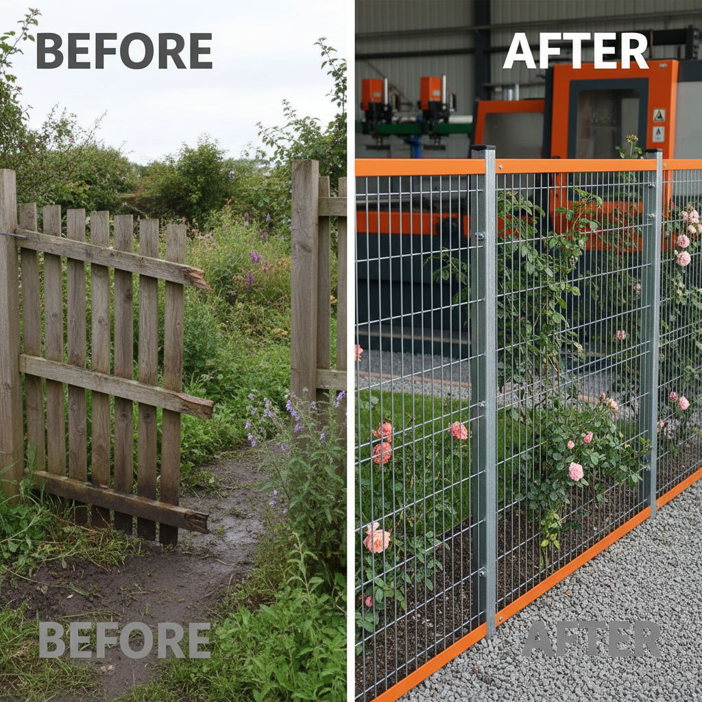 Enhance Your Garden Security with Durable Wire Mesh Garden Fence Panels